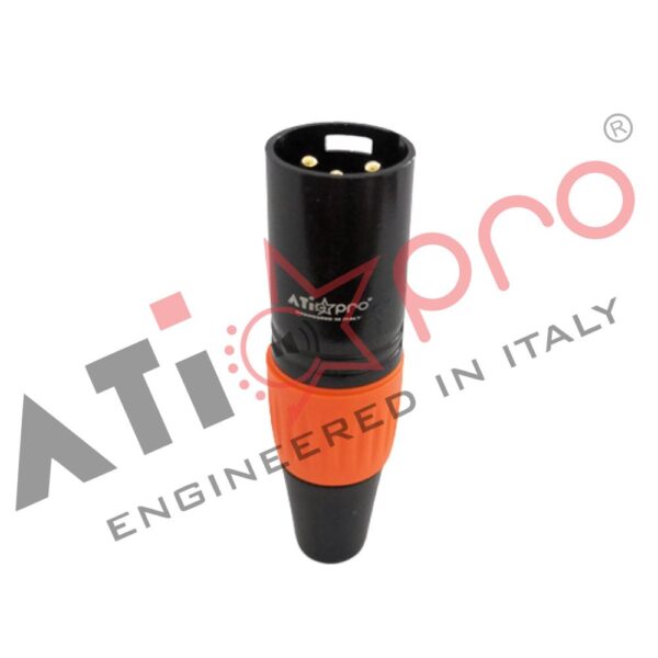 XLR Male 3 Pin Connector Model A905BG-2