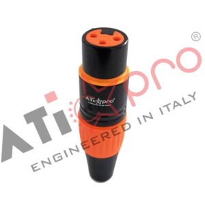 XLR Female 3 Pin Connector Model A906BG-2