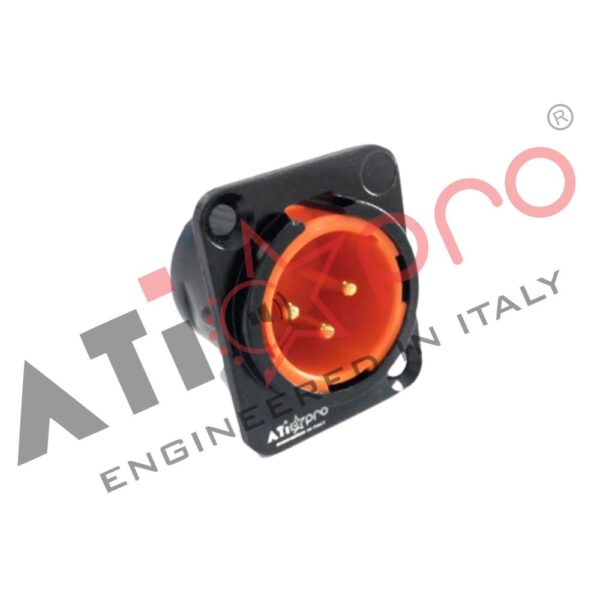 Amplifier Male XLR Connector Model A907BG